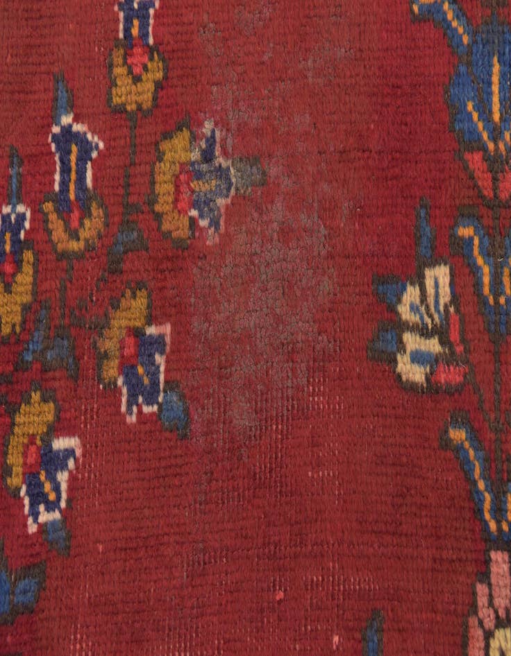 Detail image of  9' 6 x 12' 5  Hand Knotted Tabriz Persian Wool Rug