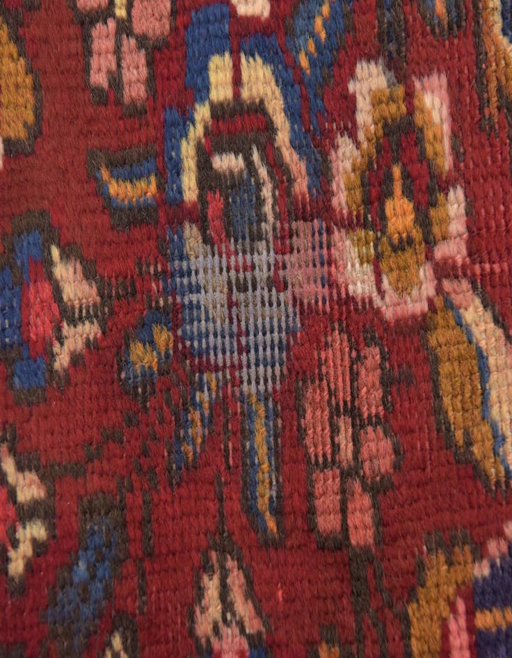 Detail image of  9' 6 x 12' 5  Hand Knotted Tabriz Persian Wool Rug