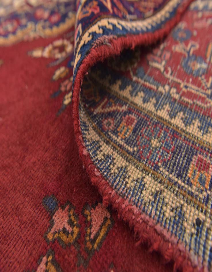 Detail image of  9' 6 x 12' 5  Hand Knotted Tabriz Persian Wool Rug