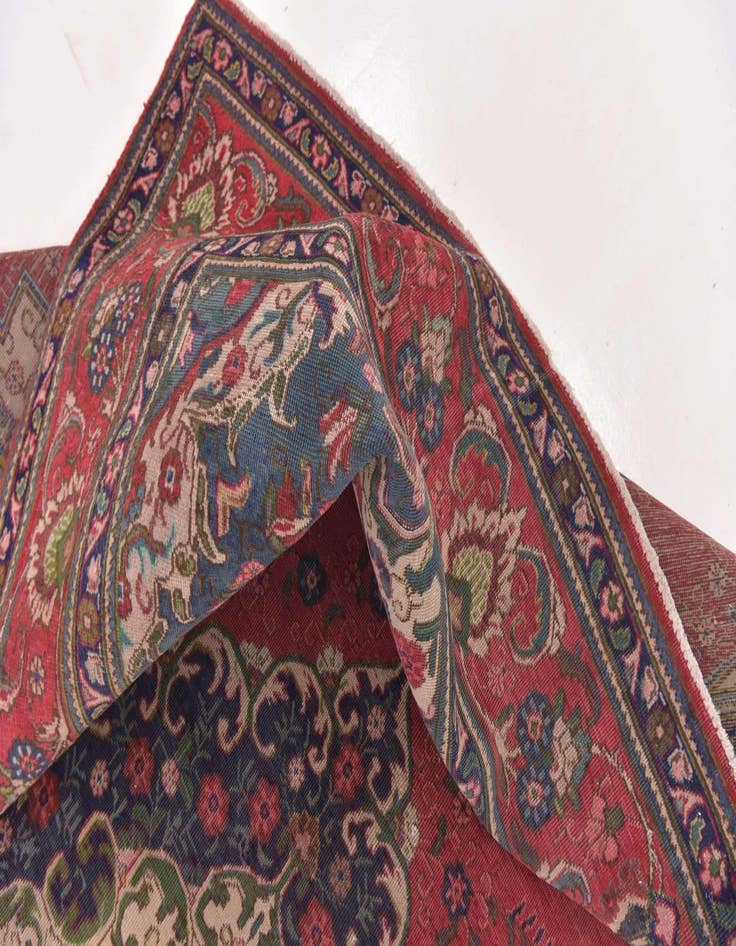 Detail image of  9' 4 x 12' 4 Tabriz Wool Rug