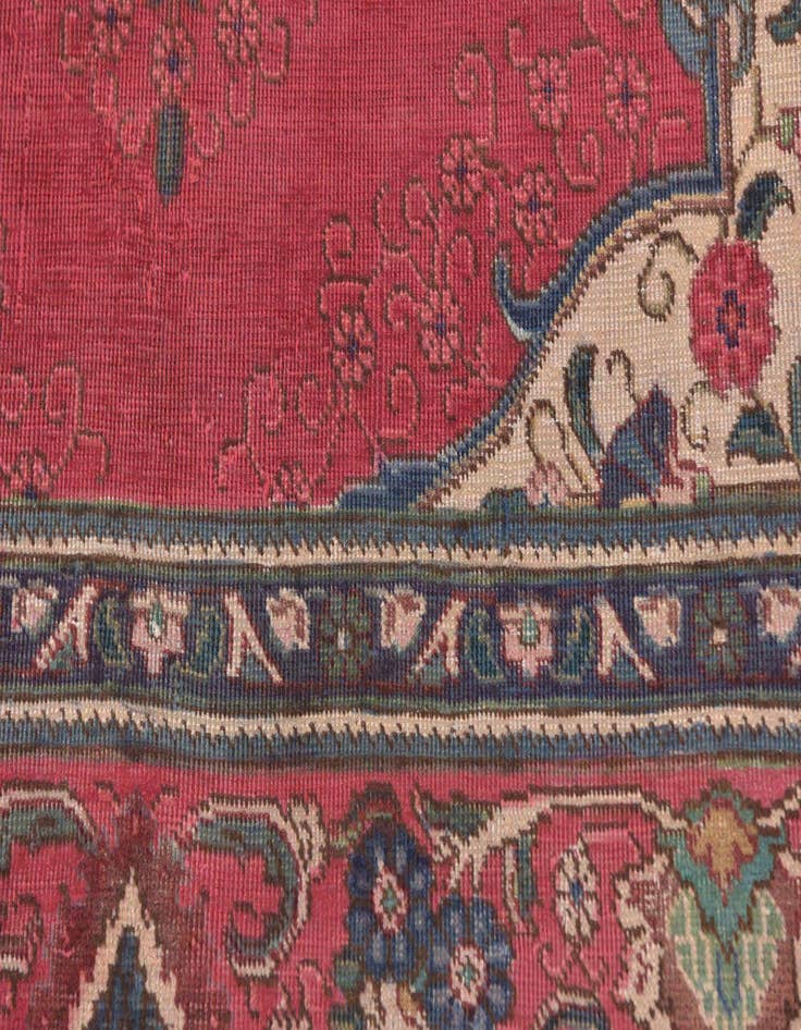 Detail image of  9' 4 x 12' 4 Tabriz Wool Rug