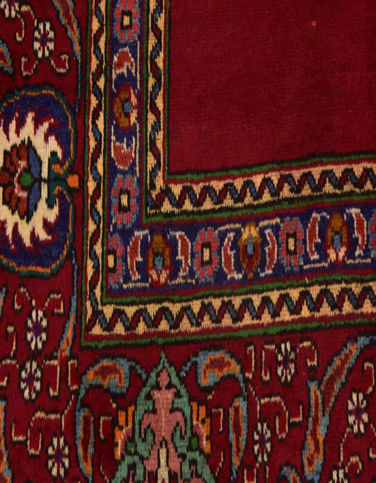 Detail image of  9' 7 x 12' 6  Hand Knotted Tabriz Persian Wool Rug