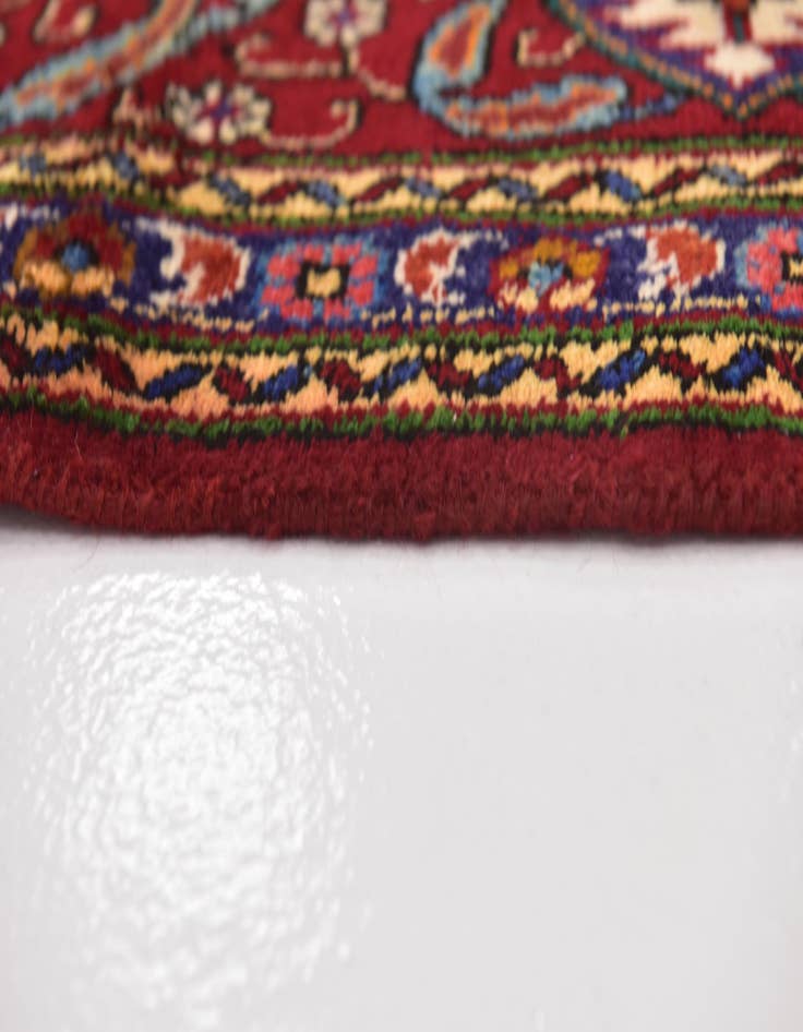 Detail image of  9' 7 x 12' 6  Hand Knotted Tabriz Persian Wool Rug