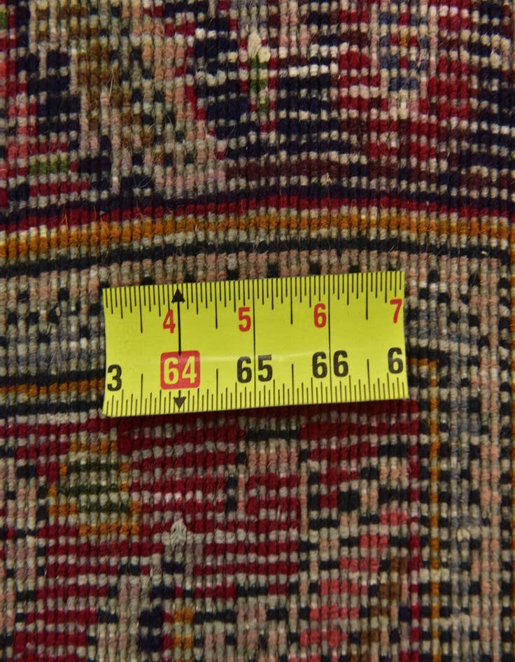 Detail image of  9' 6 x 12' 9  Hand Knotted Tabriz Persian Wool Rug