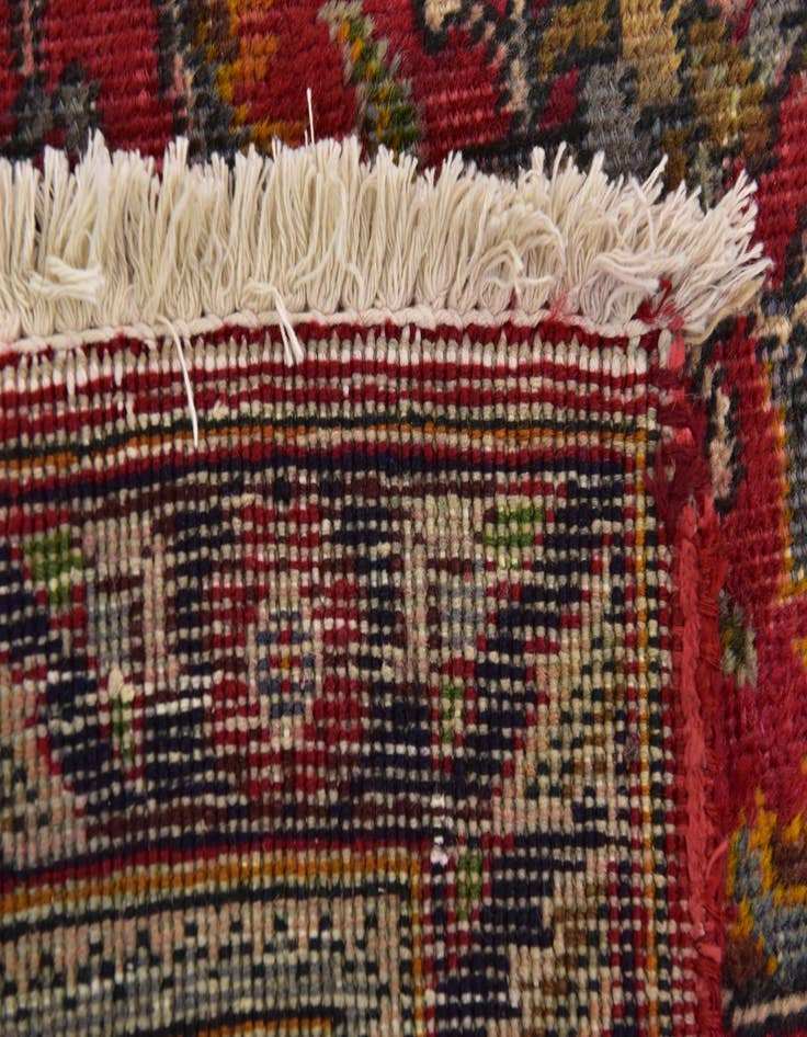 Detail image of  9' 6 x 12' 9  Hand Knotted Tabriz Persian Wool Rug