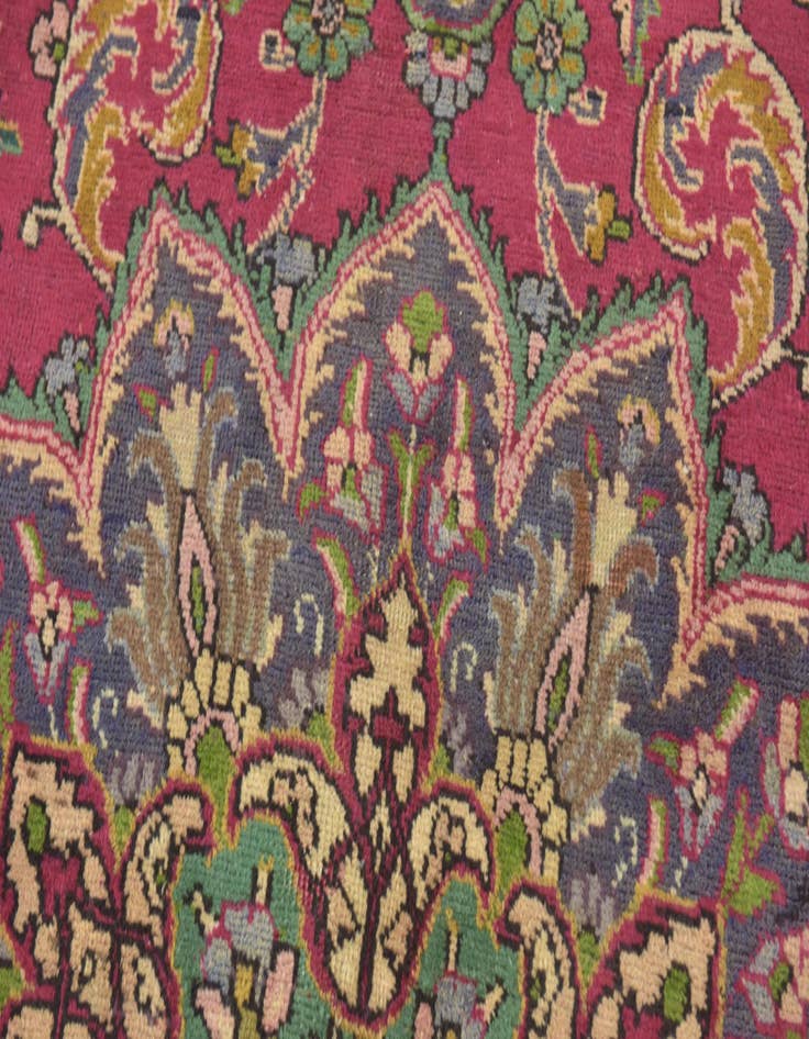 Detail image of 9' 10 x 13' 2 Hand Knotted Tabriz Persian Wool Rug