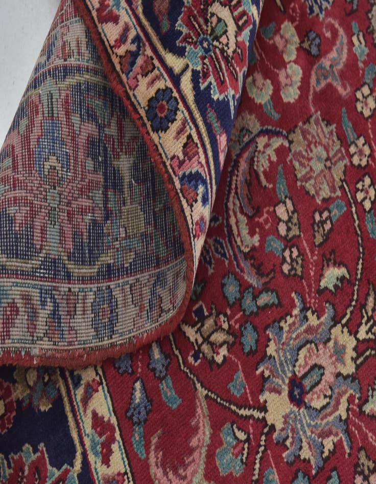 Detail image of  9' 8 x 13' 2  Hand Knotted Tabriz Persian Wool Rug