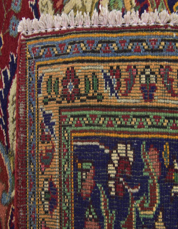 Detail image of 10' 2 x 13' 4 Hand Knotted Tabriz Persian Wool Rug