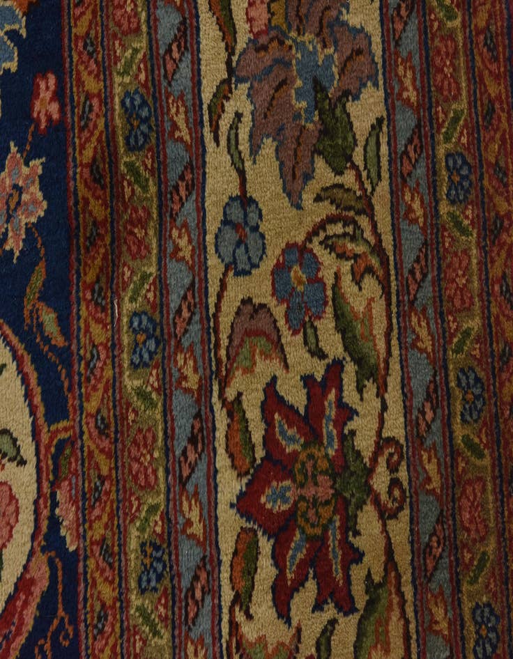 Detail image of  10' x 13' 2  Hand Knotted Tabriz Wool Rug