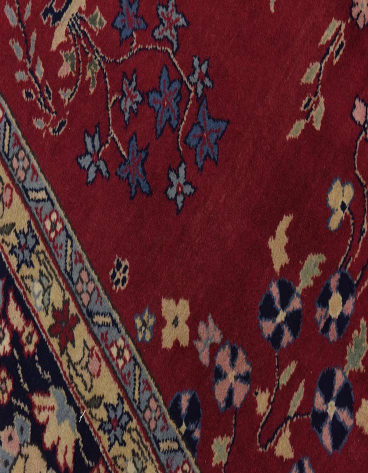 Detail image of  8' 9 x 11' 10  Hand Knotted Tabriz Wool Rug