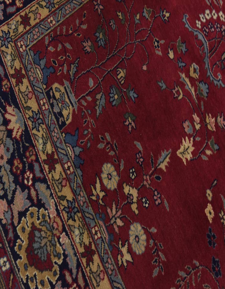 Detail image of  8' 9 x 11' 10  Hand Knotted Tabriz Wool Rug