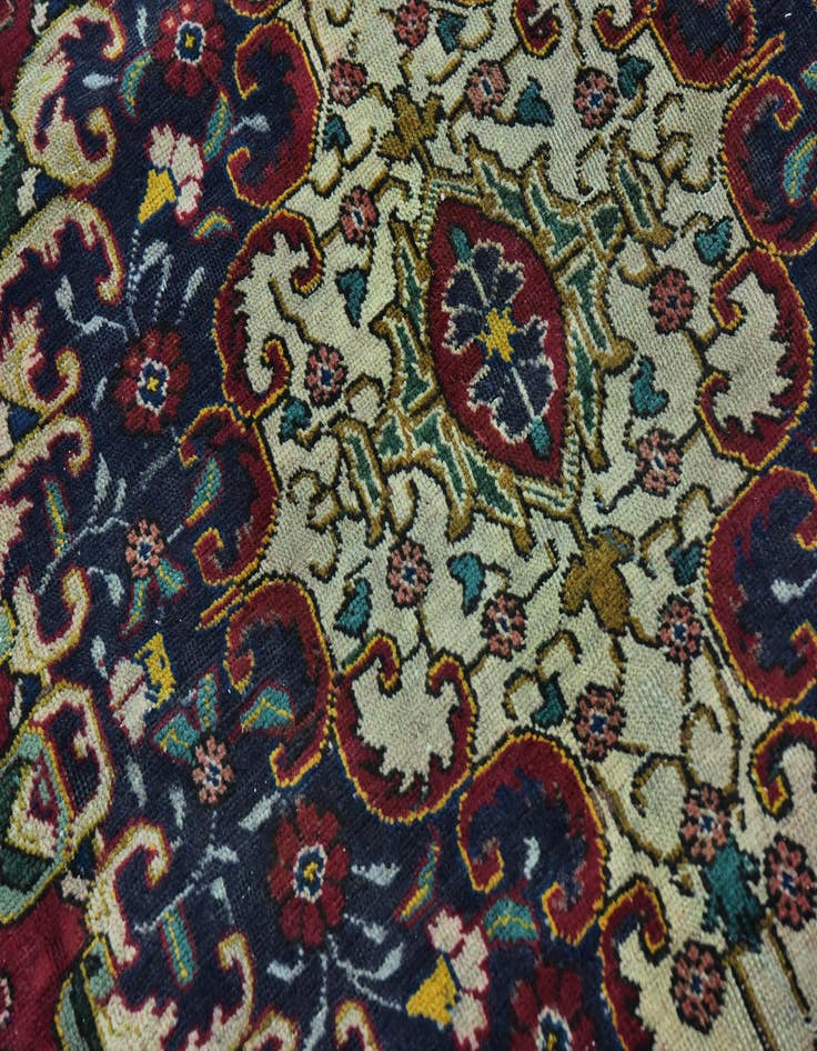 Detail image of  9' 7 x 12' 6  Hand Knotted Tabriz Persian Wool Rug