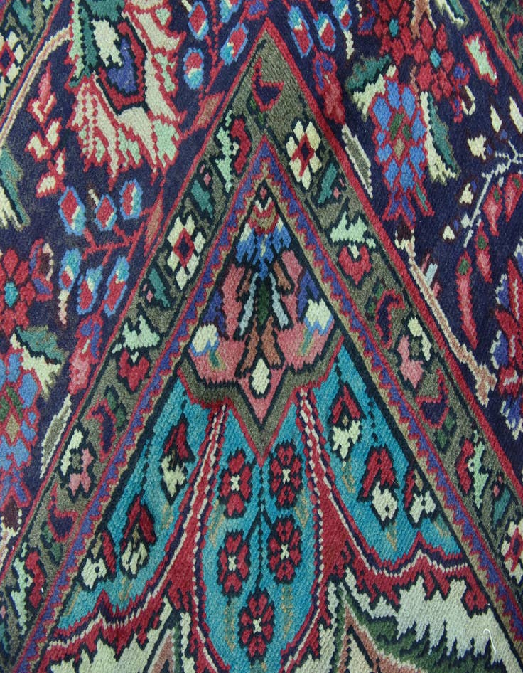 Detail image of  9' 7 x 12' 6  Hand Knotted Tabriz Persian Wool Rug