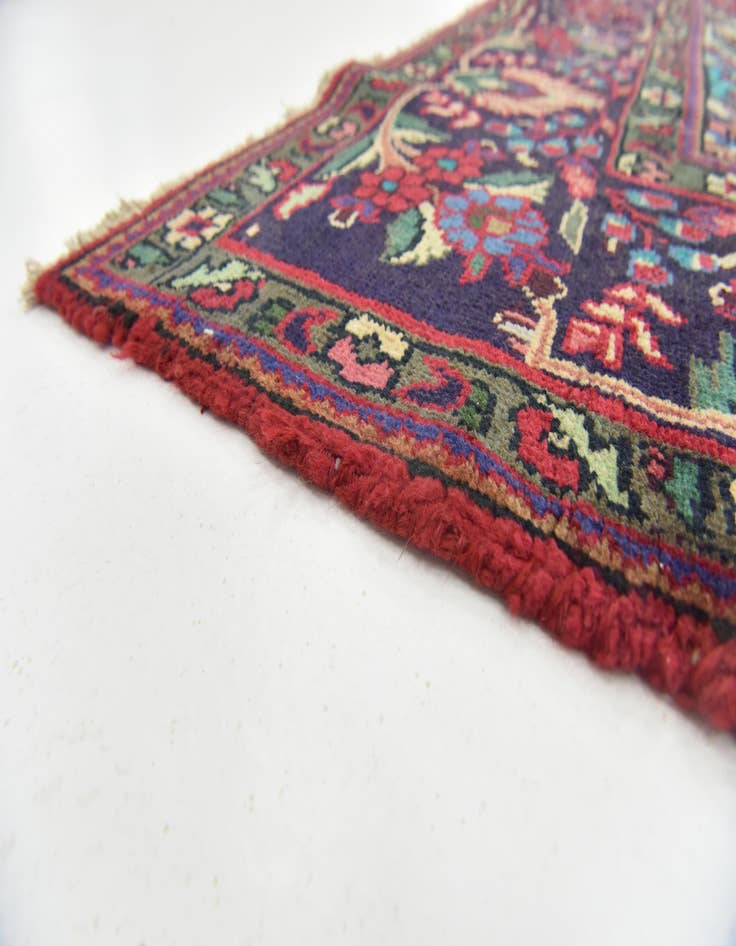 Detail image of  9' 7 x 12' 6  Hand Knotted Tabriz Persian Wool Rug