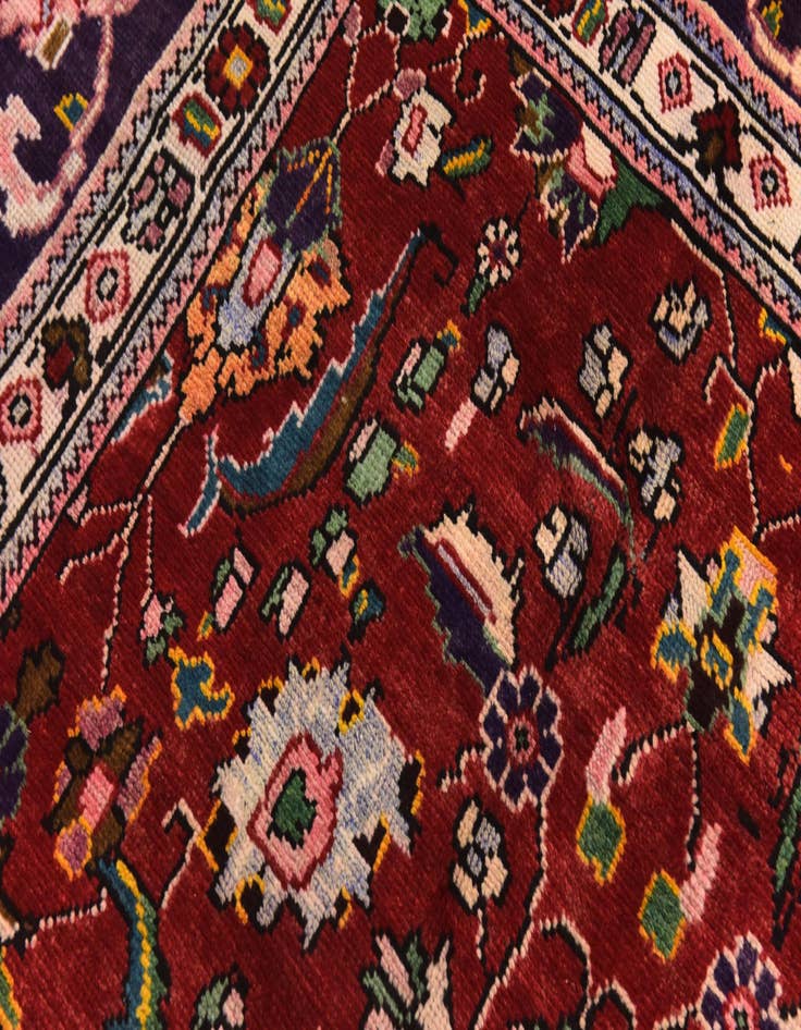 Detail image of 9' 10 x 13' Hand Knotted Tabriz Persian Wool Rug