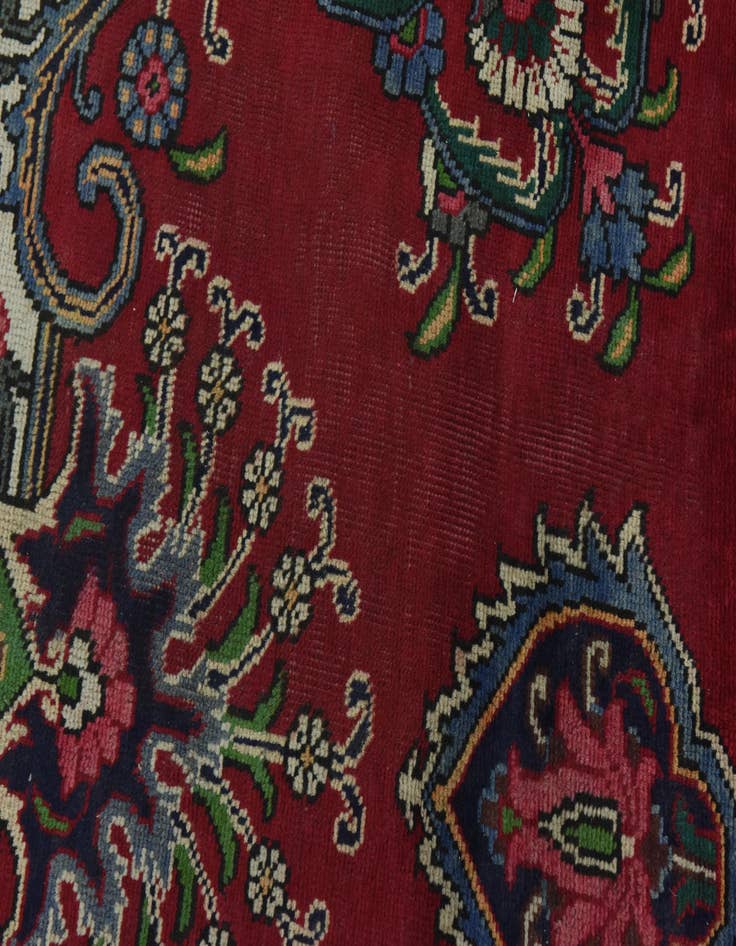 Detail image of  9' 7 x 12' 7  Hand Knotted Tabriz Persian Wool Rug