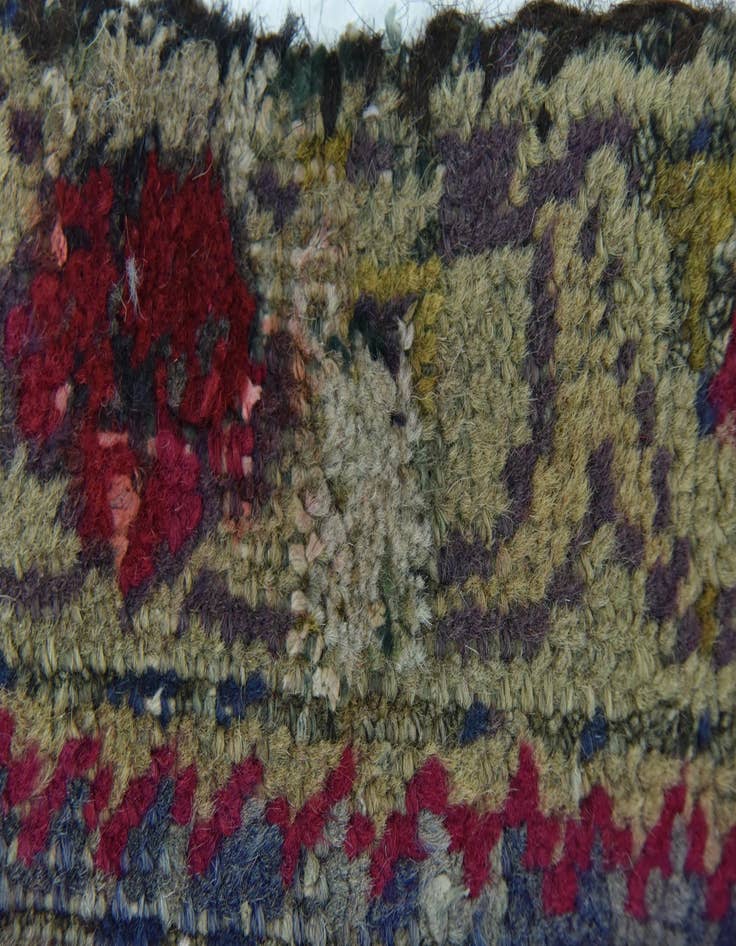 Detail image of  9' 6 x 12' 7  Hand Knotted Tabriz Persian Wool Rug