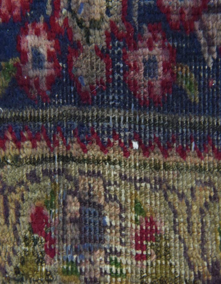 Detail image of  9' 6 x 12' 7  Hand Knotted Tabriz Persian Wool Rug