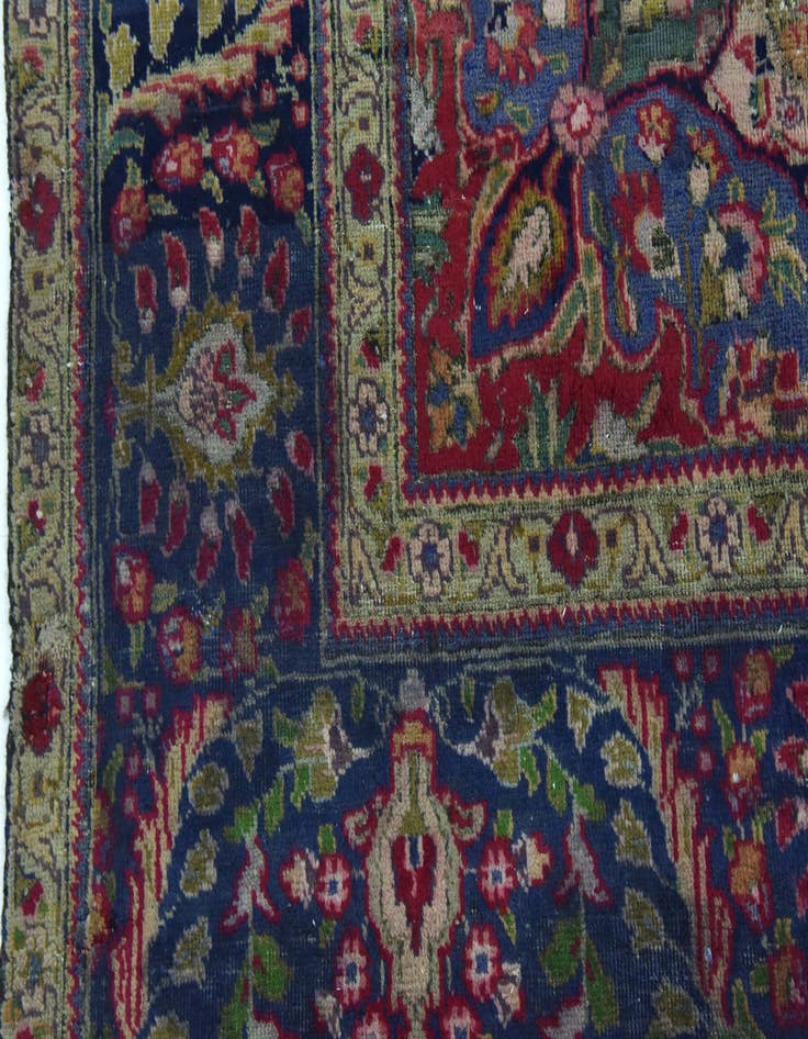 Detail image of  9' 6 x 12' 7  Hand Knotted Tabriz Persian Wool Rug