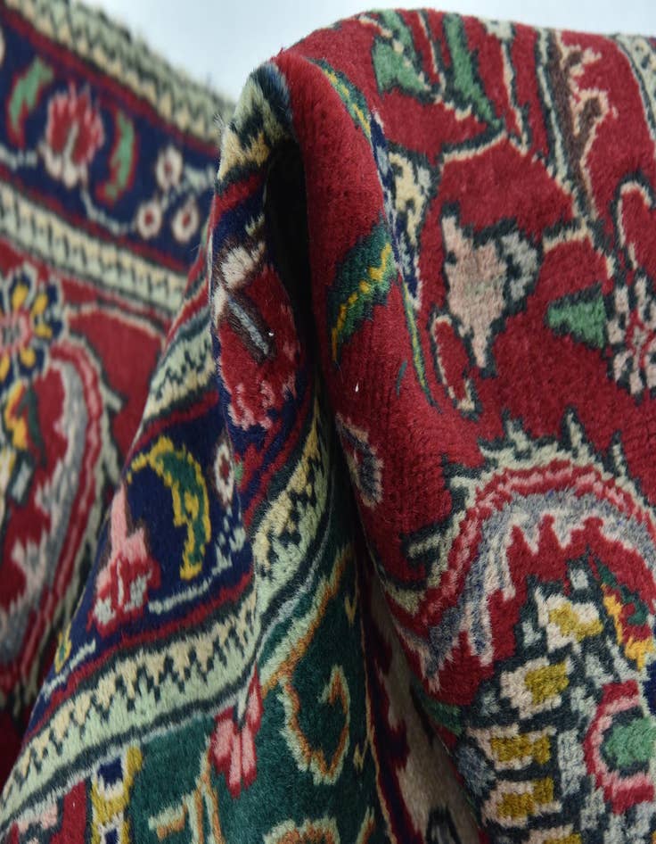 Detail image of 10' x 12' 9 Hand Knotted Tabriz Persian Wool Rug