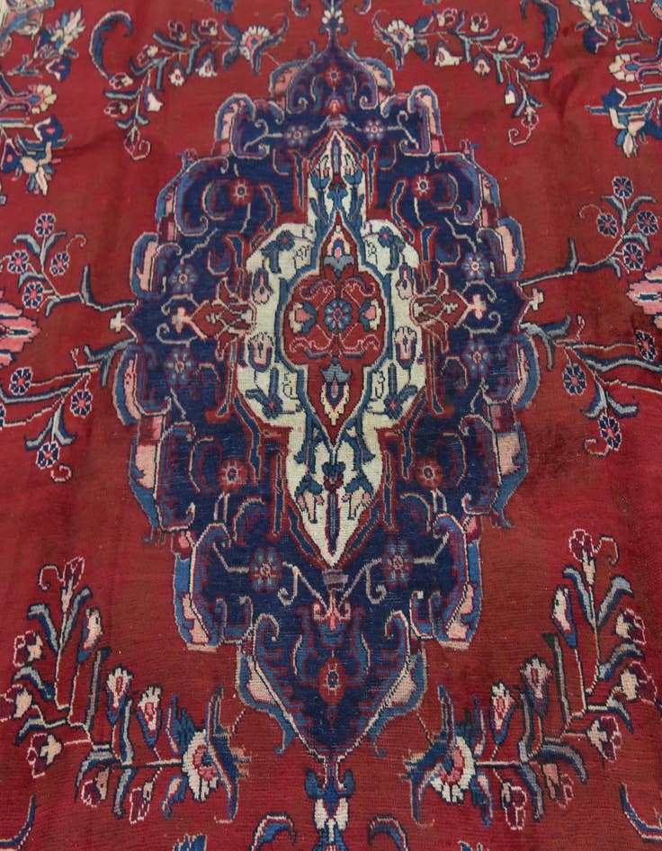 Detail image of  9' 10 x 12' 8  Hand Knotted Tabriz Persian Wool Rug