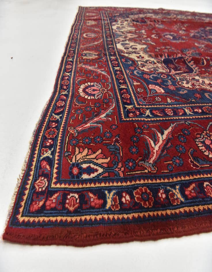 Detail image of  9' 10 x 12' 8  Hand Knotted Tabriz Persian Wool Rug