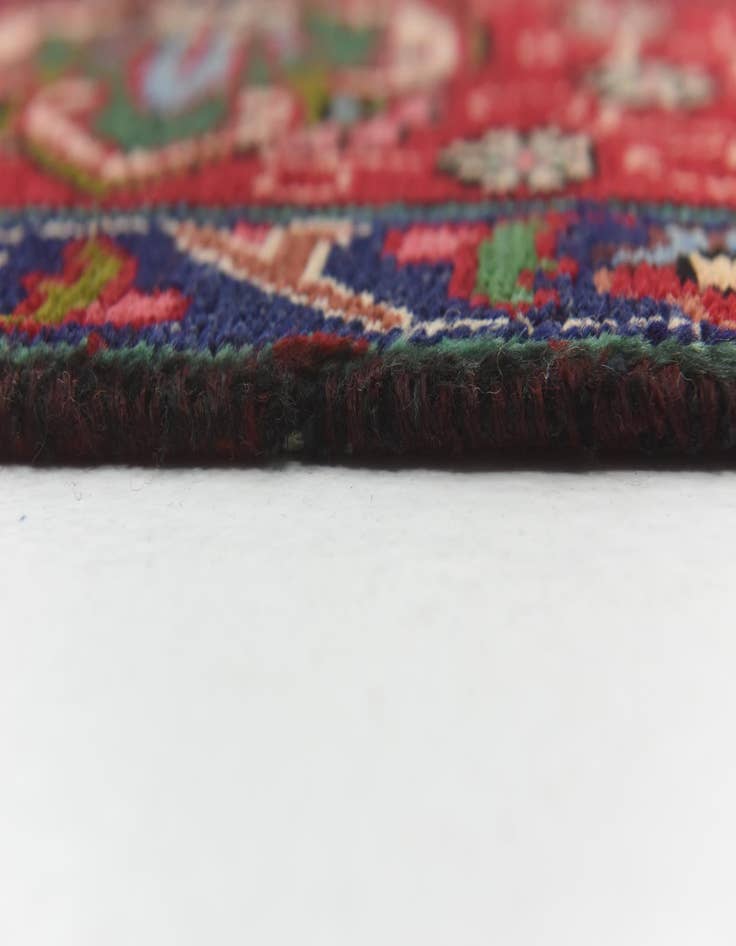 Detail image of  9' 6 x 13'  Hand Knotted Tabriz Persian Wool Rug