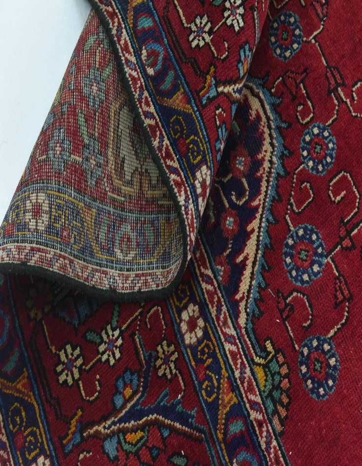 Detail image of 9' 9 x 12' 9 Hand Knotted Tabriz Persian Wool Rug