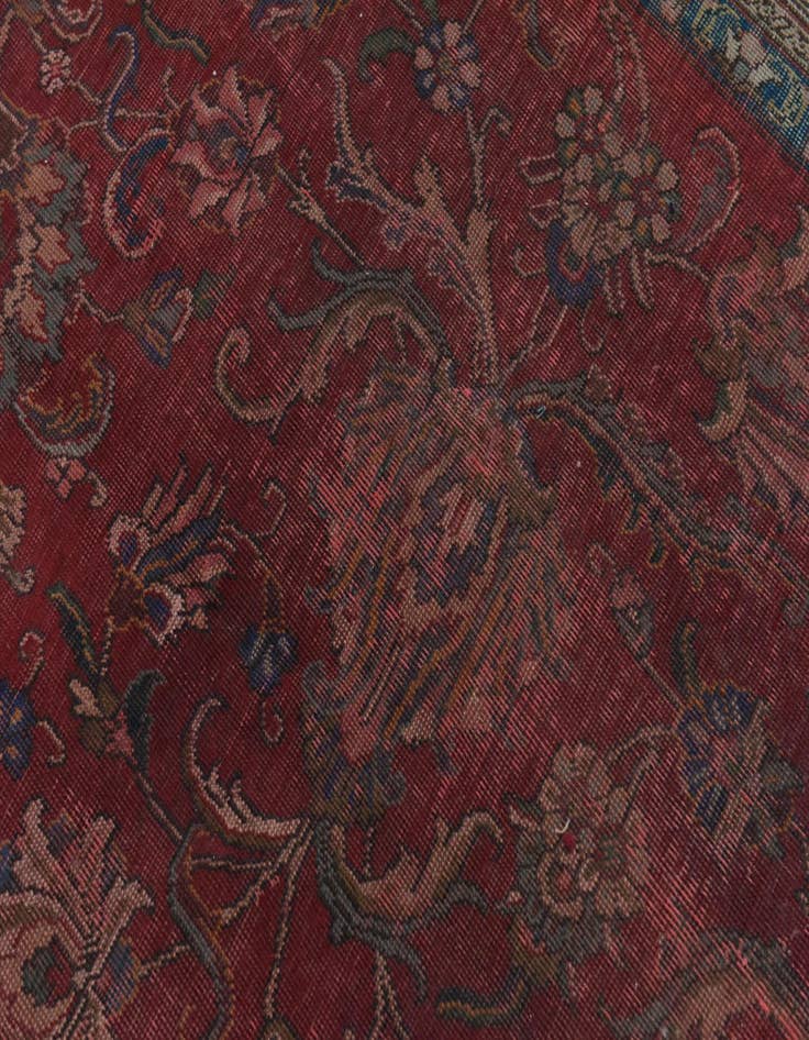 Detail image of 9' 8 x 12' 6 Hand Knotted Tabriz Persian Wool Rug