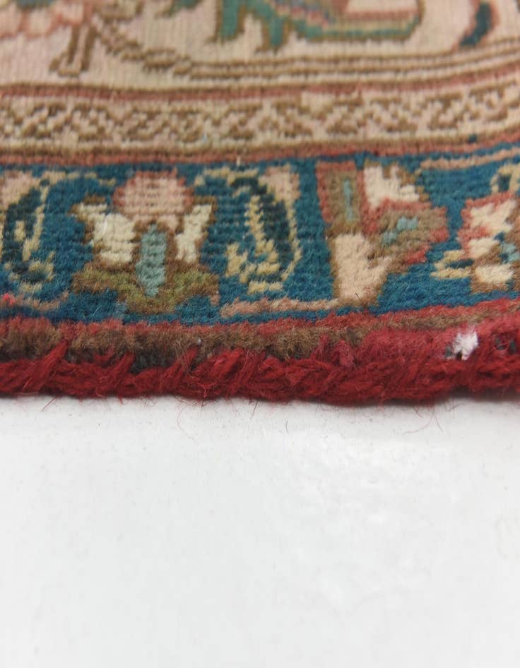 Detail image of 9' 8 x 12' 6 Hand Knotted Tabriz Persian Wool Rug