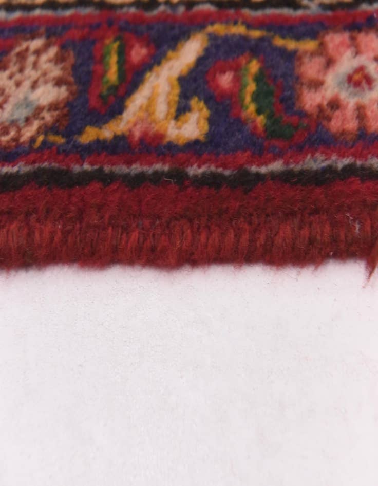 Detail image of 9' 7 x 13' 3 Hand Knotted Tabriz Persian Wool Rug