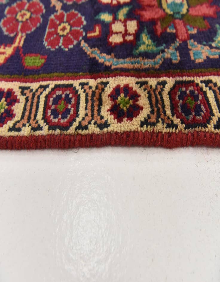 Detail image of  9' 8 x 12' 6  Hand Knotted Tabriz Persian Wool Rug