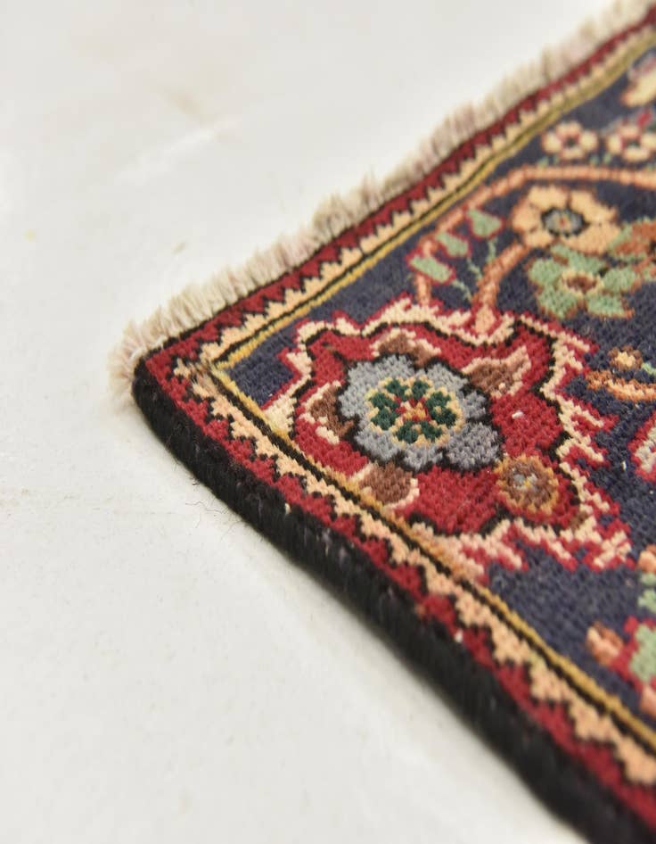 Detail image of  6' 4 x 9' 7  Hand Knotted Tabriz Persian Wool Rug