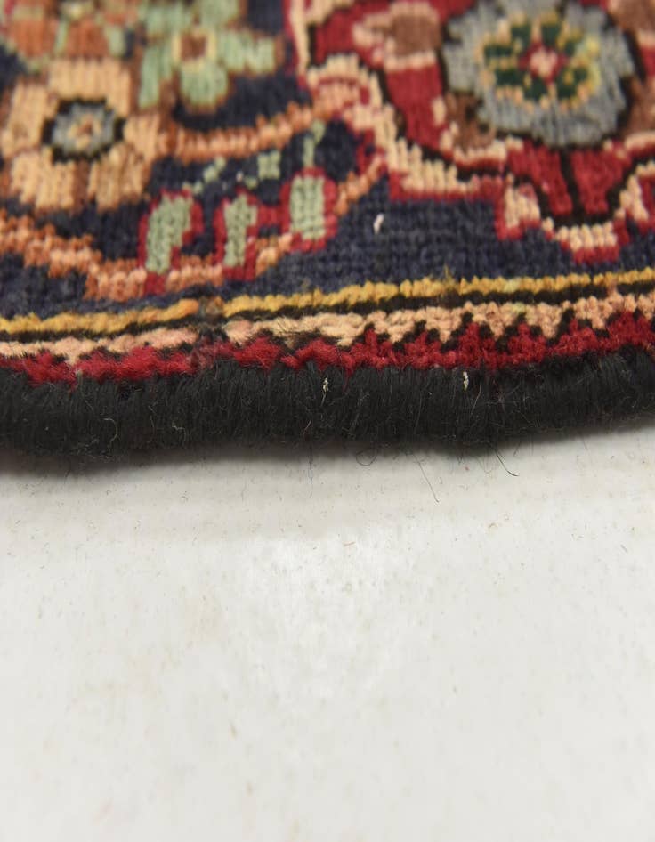 Detail image of  6' 4 x 9' 7  Hand Knotted Tabriz Persian Wool Rug