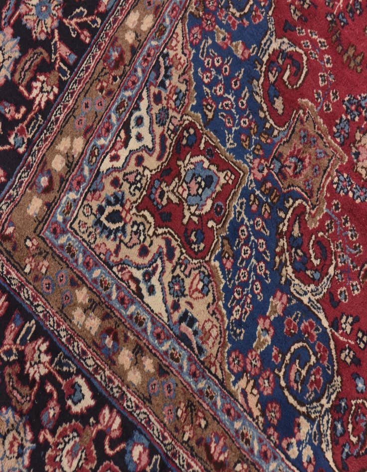Detail image of 9' 10 x 12' 8 Hand Knotted Tabriz Persian Wool Rug