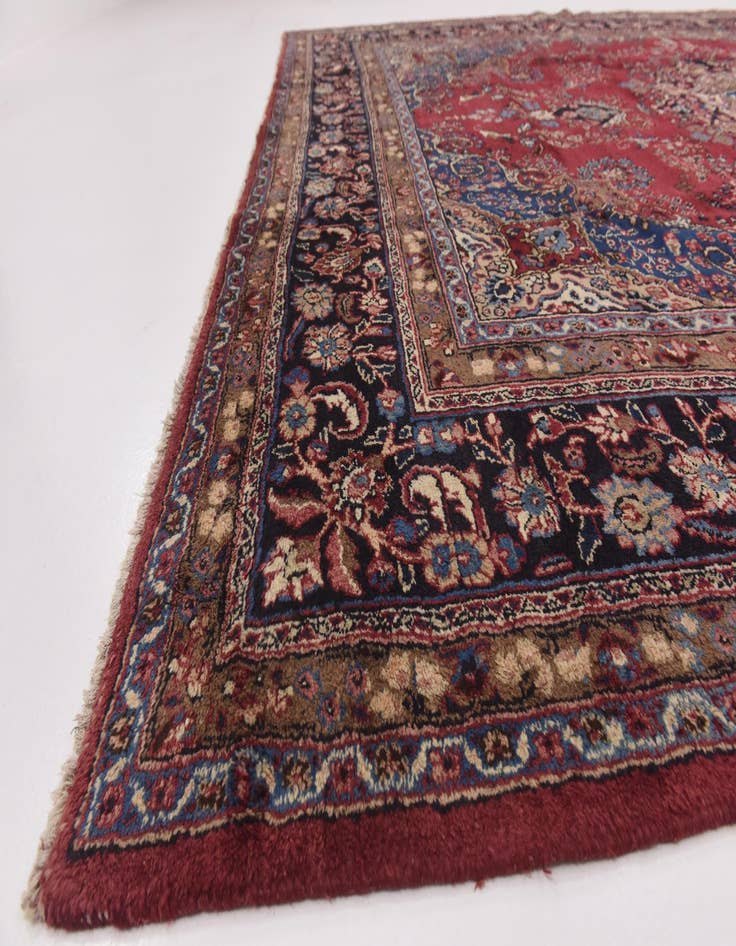 Detail image of 9' 10 x 12' 8 Hand Knotted Tabriz Persian Wool Rug