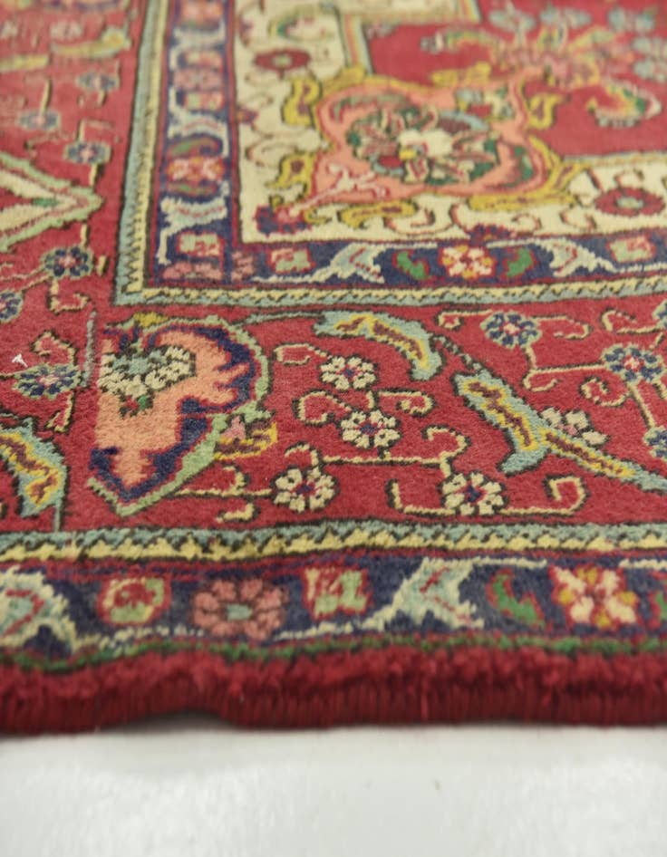 Detail image of  10' x 12' 10  Hand Knotted Tabriz Persian Wool Rug