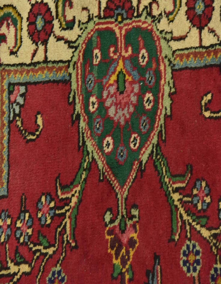 Detail image of  10' x 12' 10  Hand Knotted Tabriz Persian Wool Rug