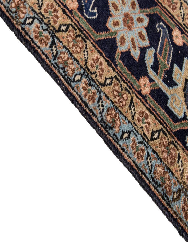 Detail image of  7' 4 x 10' 9  Hand Knotted Tabriz Persian Wool Rug