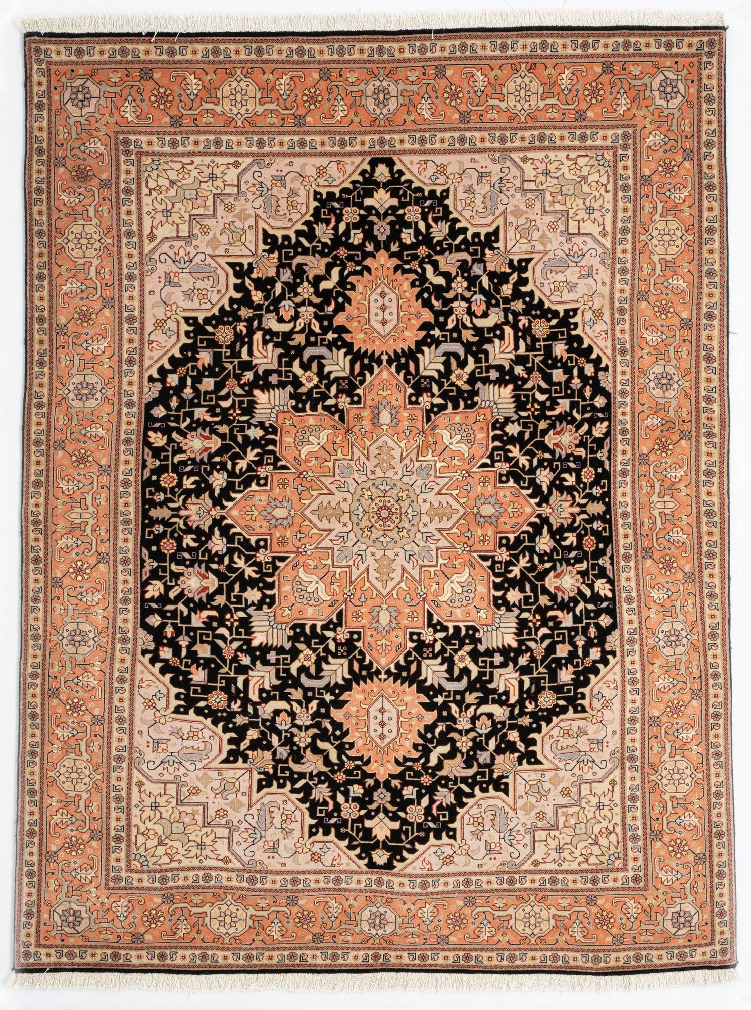  5' 1 x 6' 6 Tabriz Rug