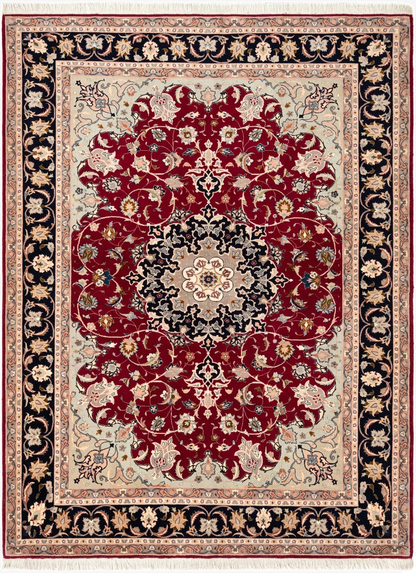  5' 9 x 7' 7 Tabriz Rug