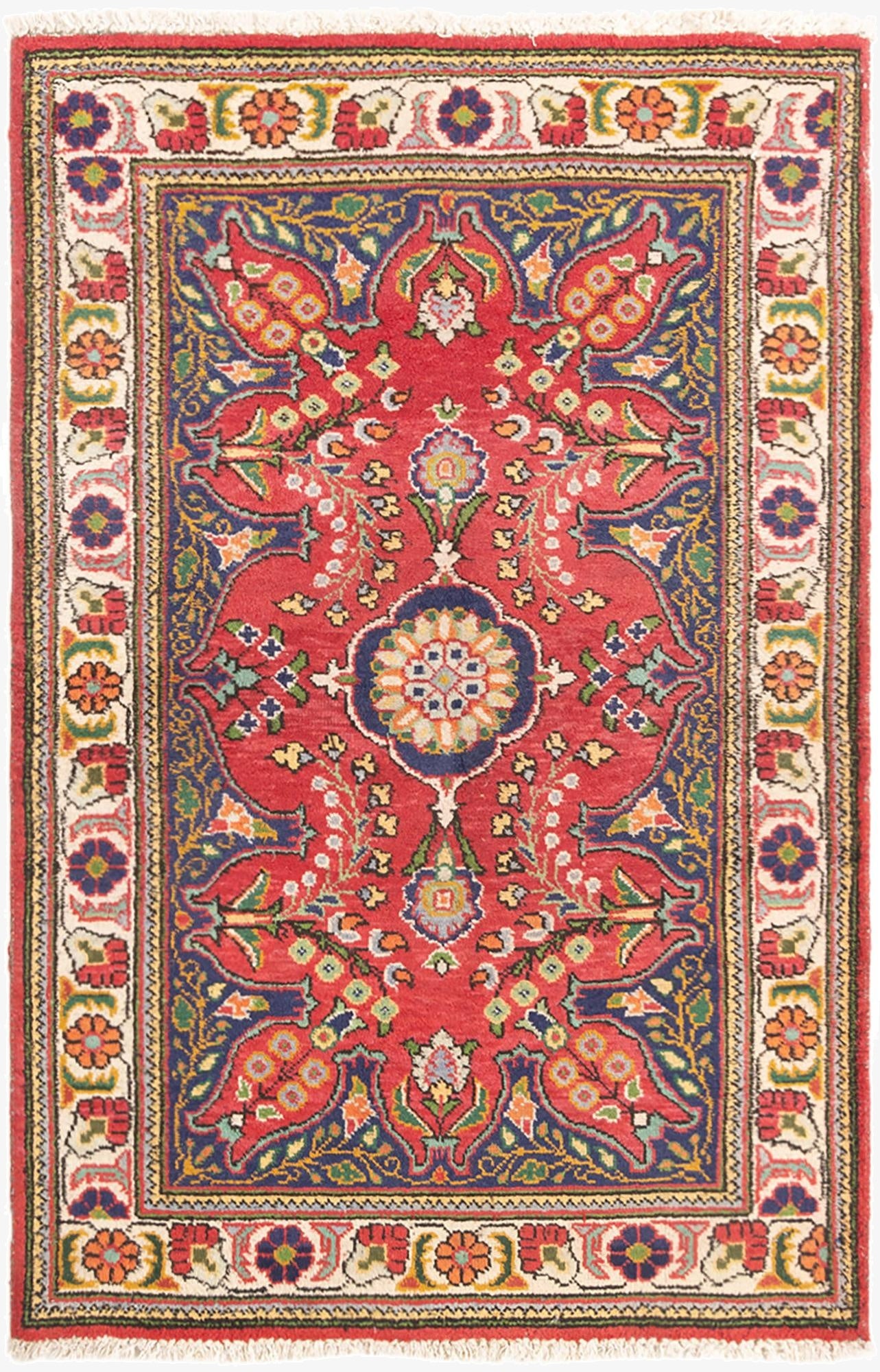  3' 2 x 4' 11 Tabriz Rug