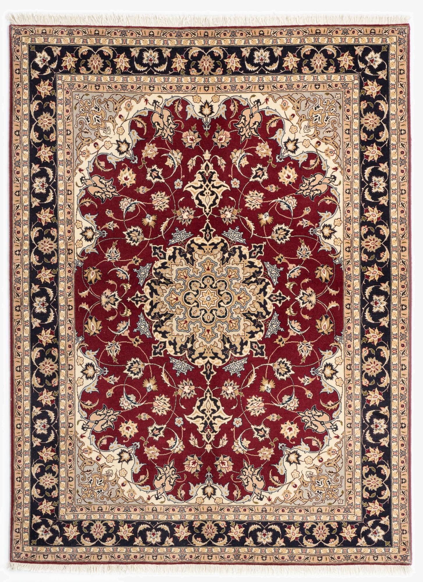  5' 1 x 6' 9 Tabriz Rug