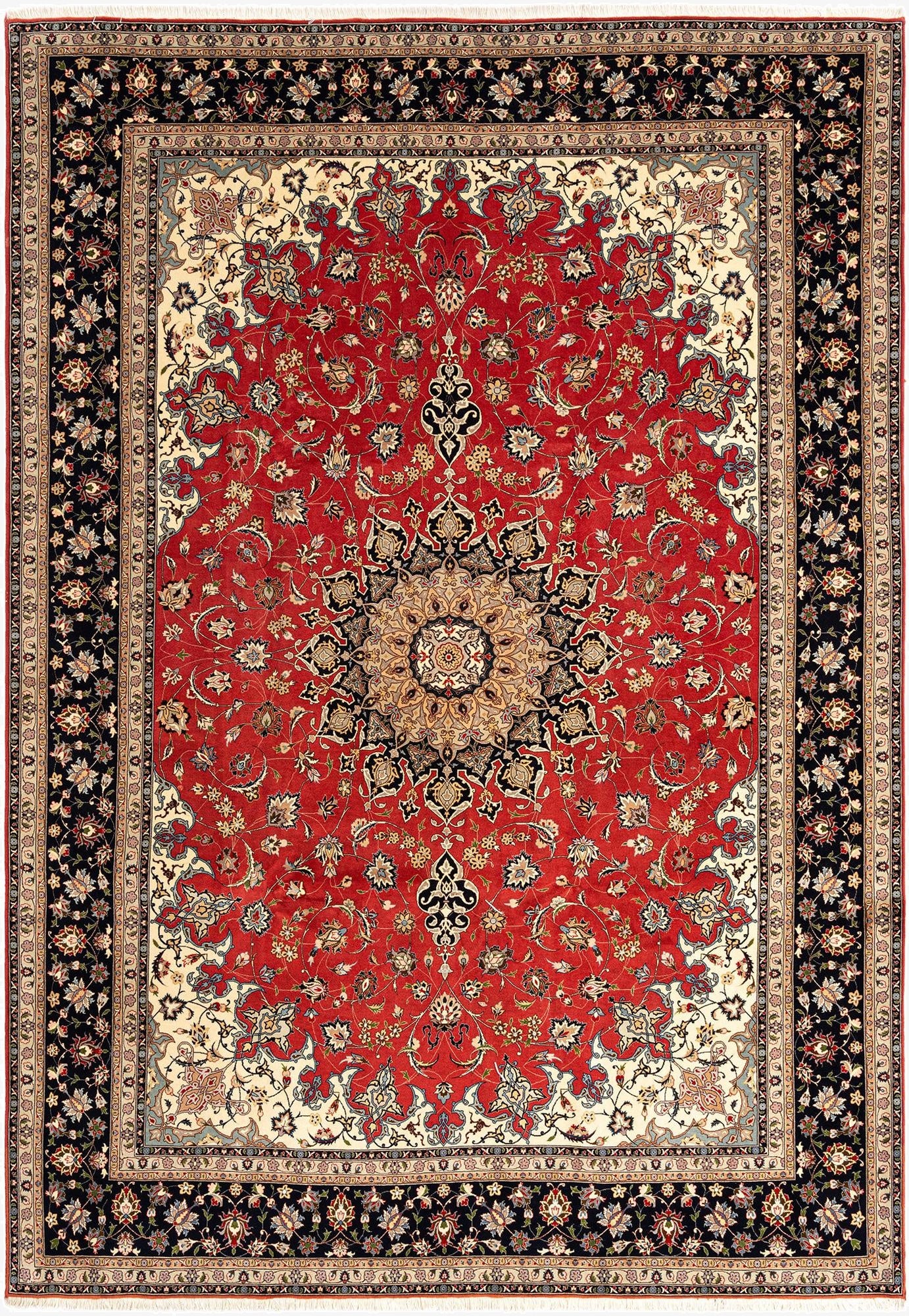  8' 4 x 11' 10 Tabriz Rug