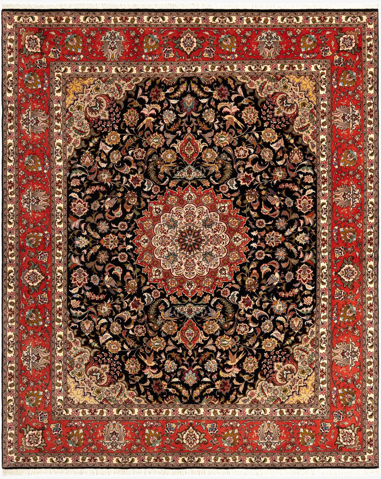  6' 11 x 8' 4 Tabriz Rug