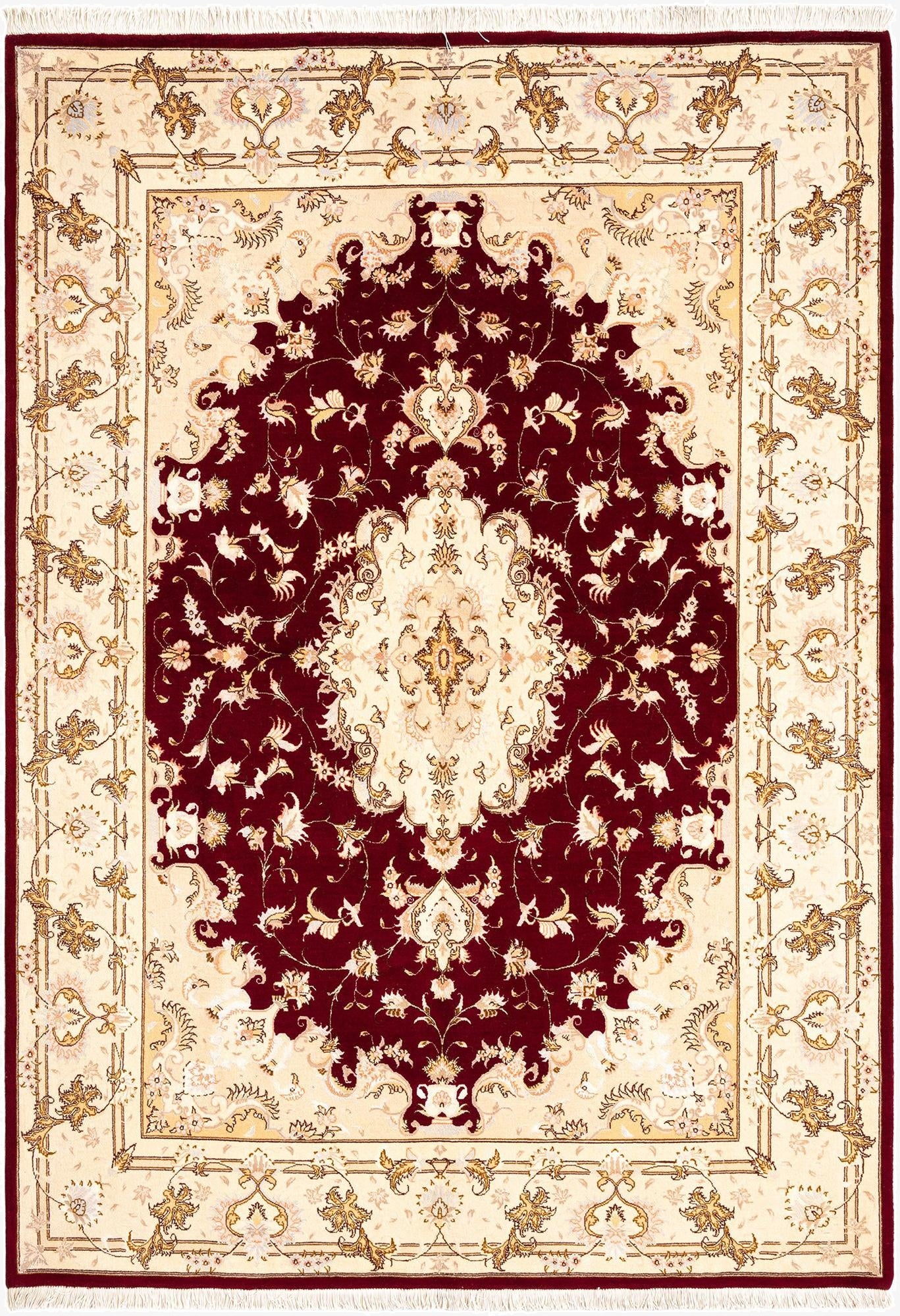  5' 6 x 7' 9 Tabriz Rug