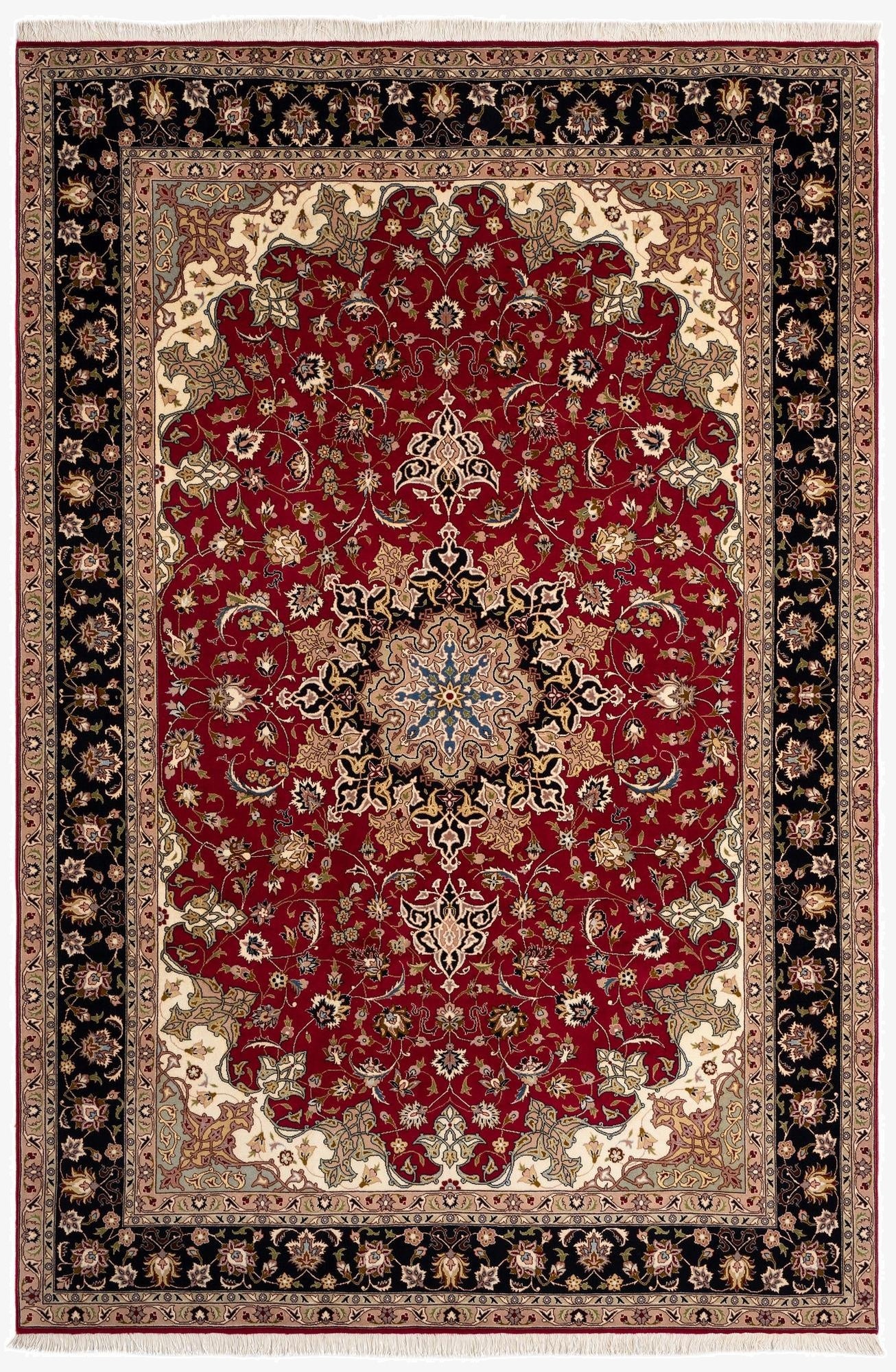  6' 8 x 10' Tabriz Rug