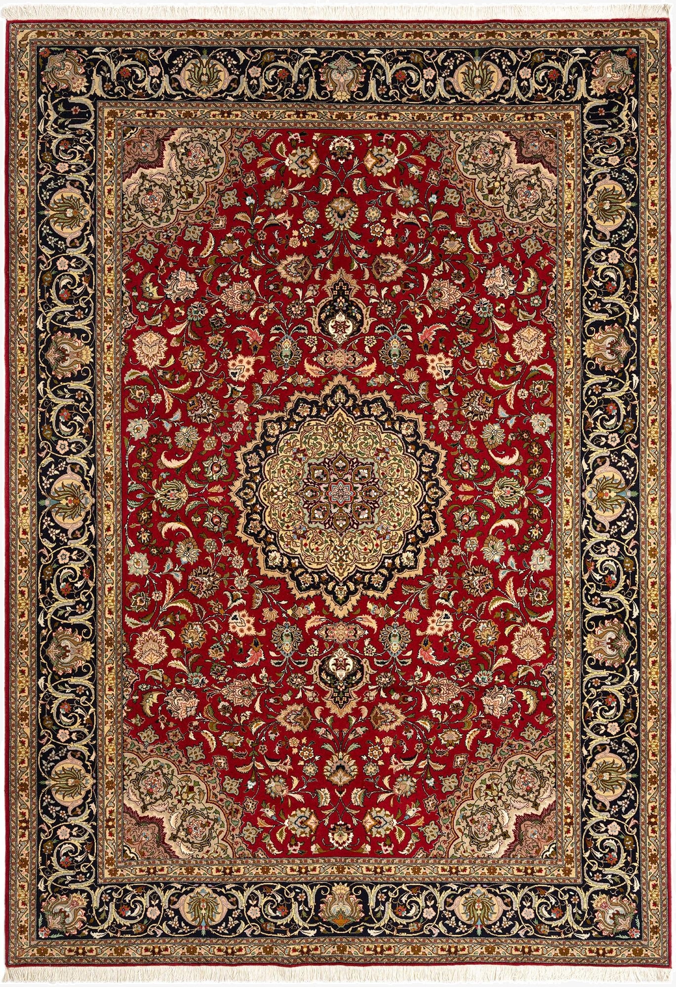  6' 9 x 10' Tabriz Rug
