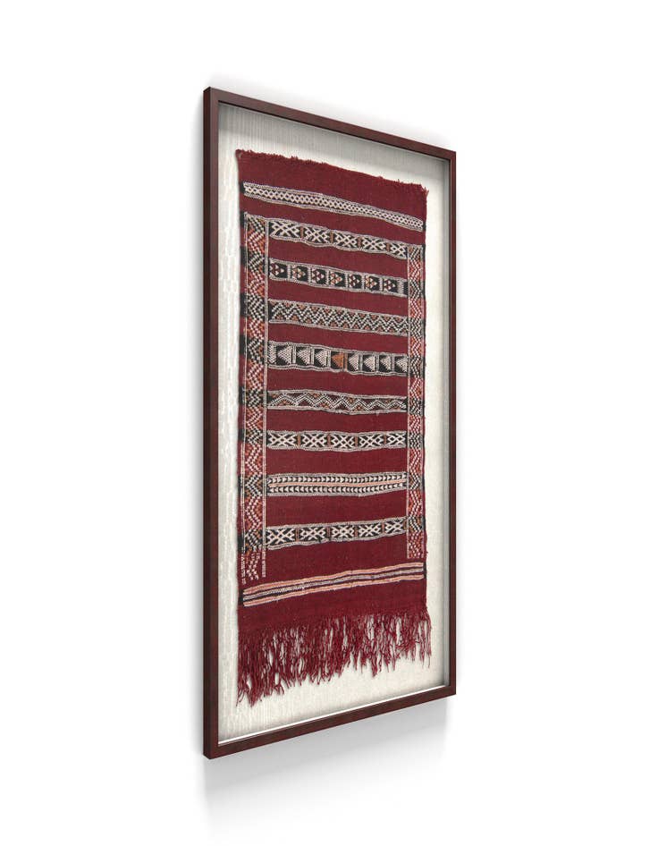 Detail image of  2' 1 x 3' 5 Textile Wall Art Rug