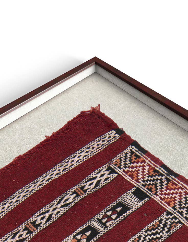 Detail image of  2' 1 x 3' 5 Textile Wall Art Rug